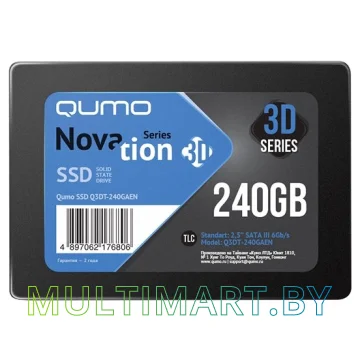 SSD диск QUMO Novation 3D 240GB (Q3DT-240GAEN)